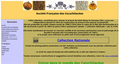Desktop Screenshot of cucurbitophile.fr