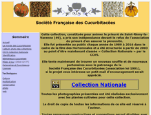 Tablet Screenshot of cucurbitophile.fr